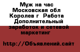 Муж на час - Московская обл., Королев г. Работа » Дополнительный заработок и сетевой маркетинг   
